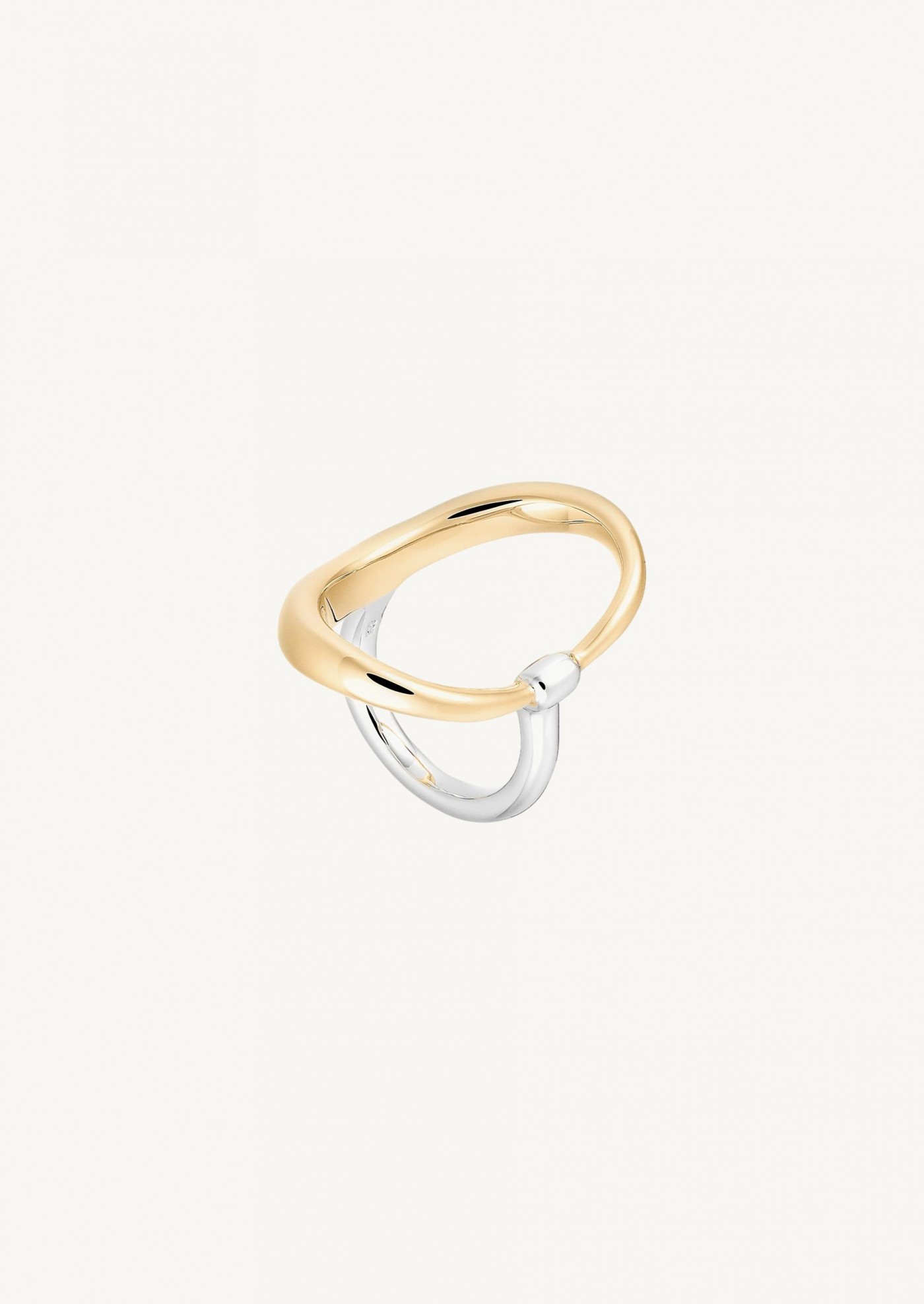 Surma ring in silver and vermeil - Charlotte Chesnais