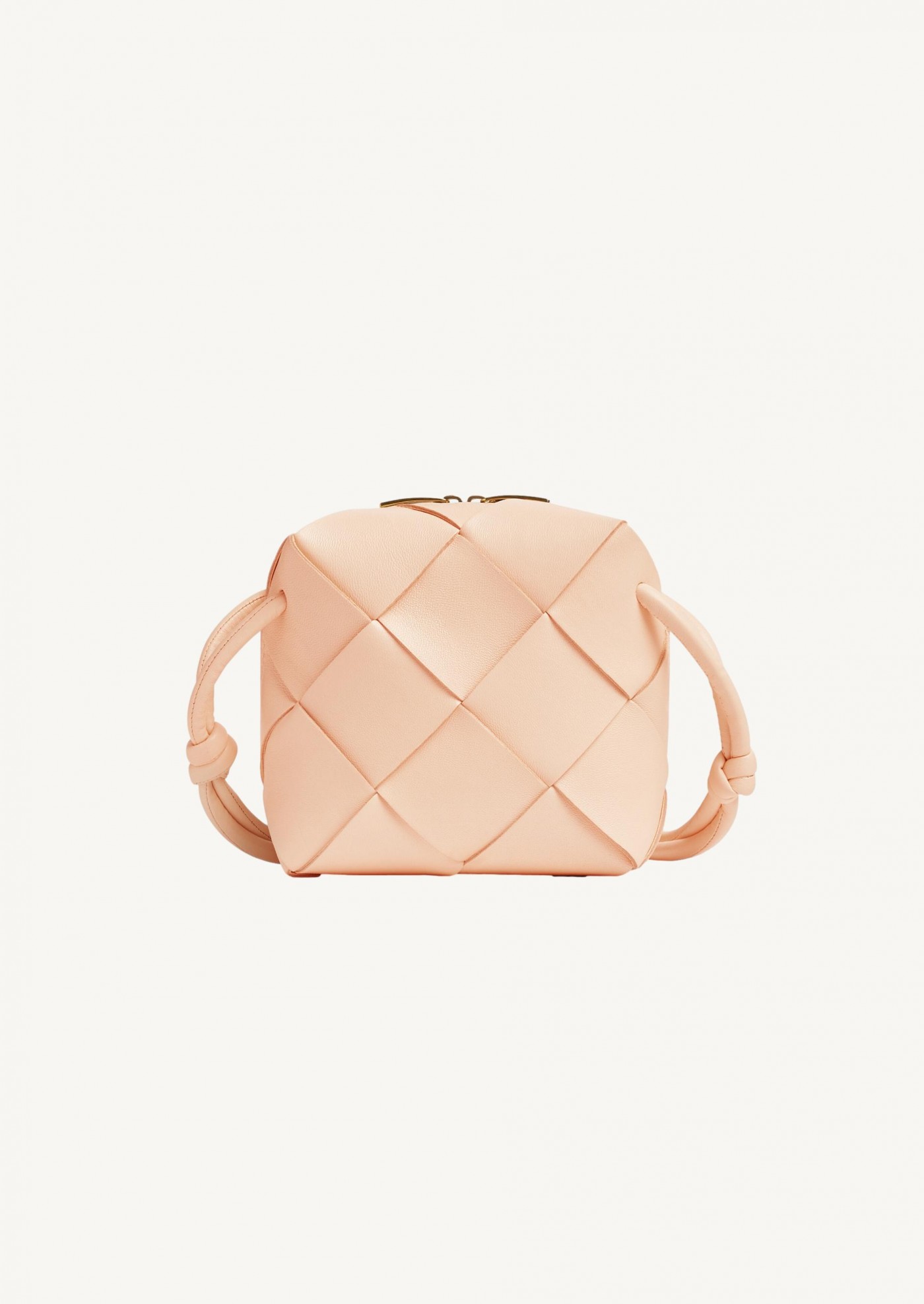 Bottega Veneta Mini Jodie Bag in Macaroon & Gold