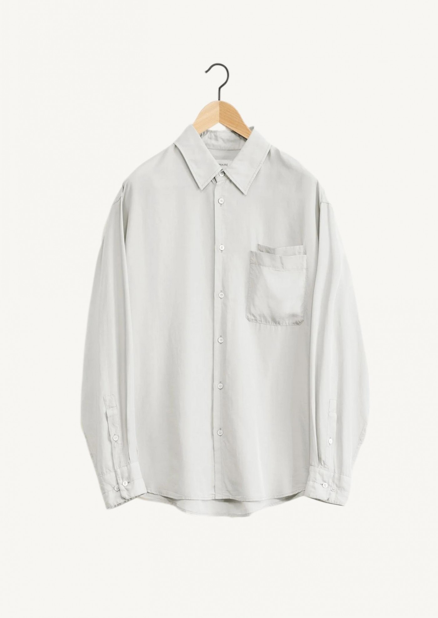 LEMAIRE long-sleeved shirt - Grey