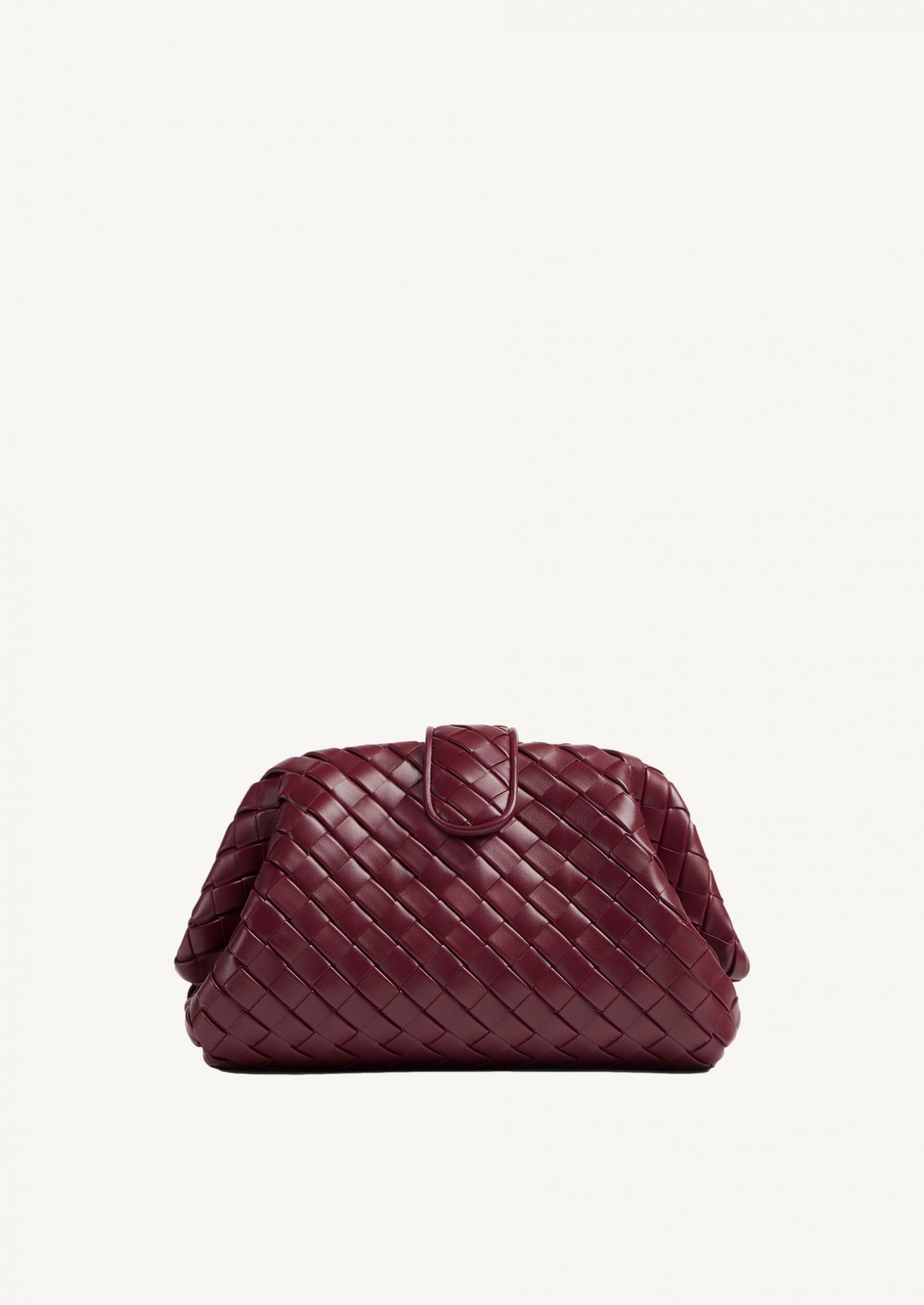 Lauren 1980 medium size clutch bag with barolo chain - Bottega Veneta