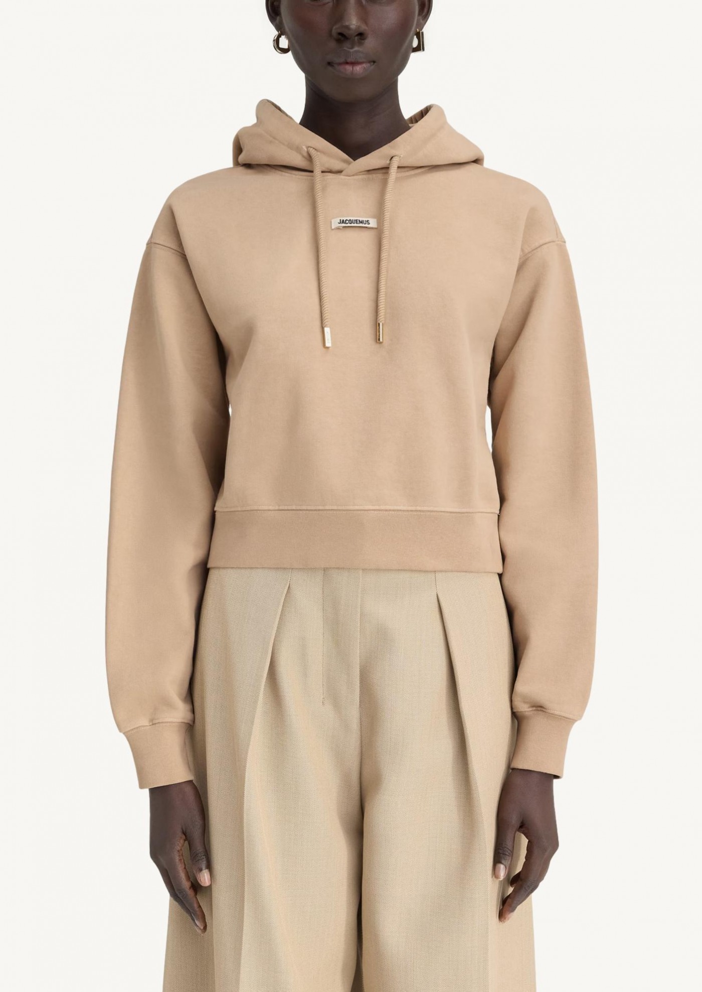 The beige Gros Grain hoodie