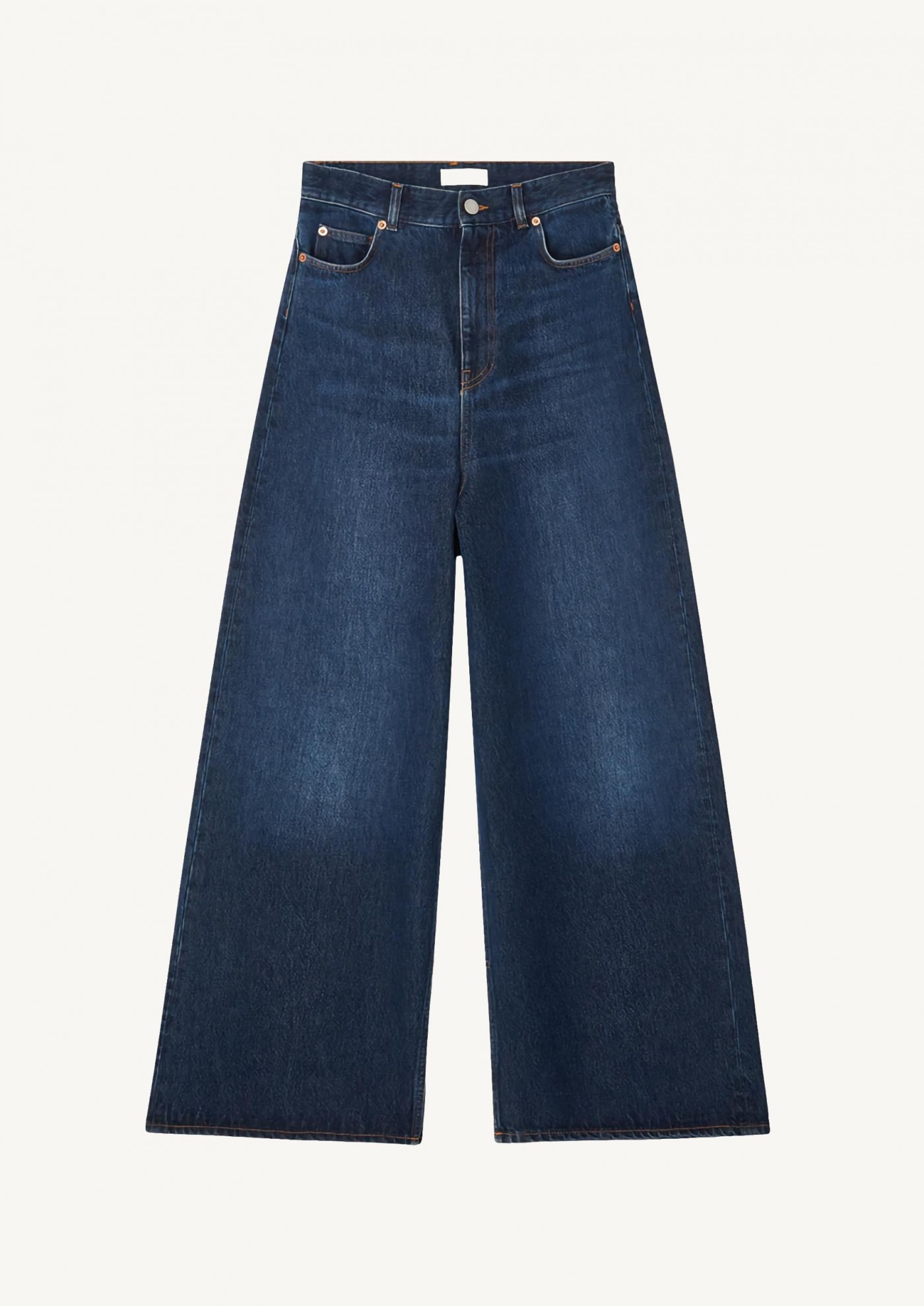 Jean large bleu foncé deals