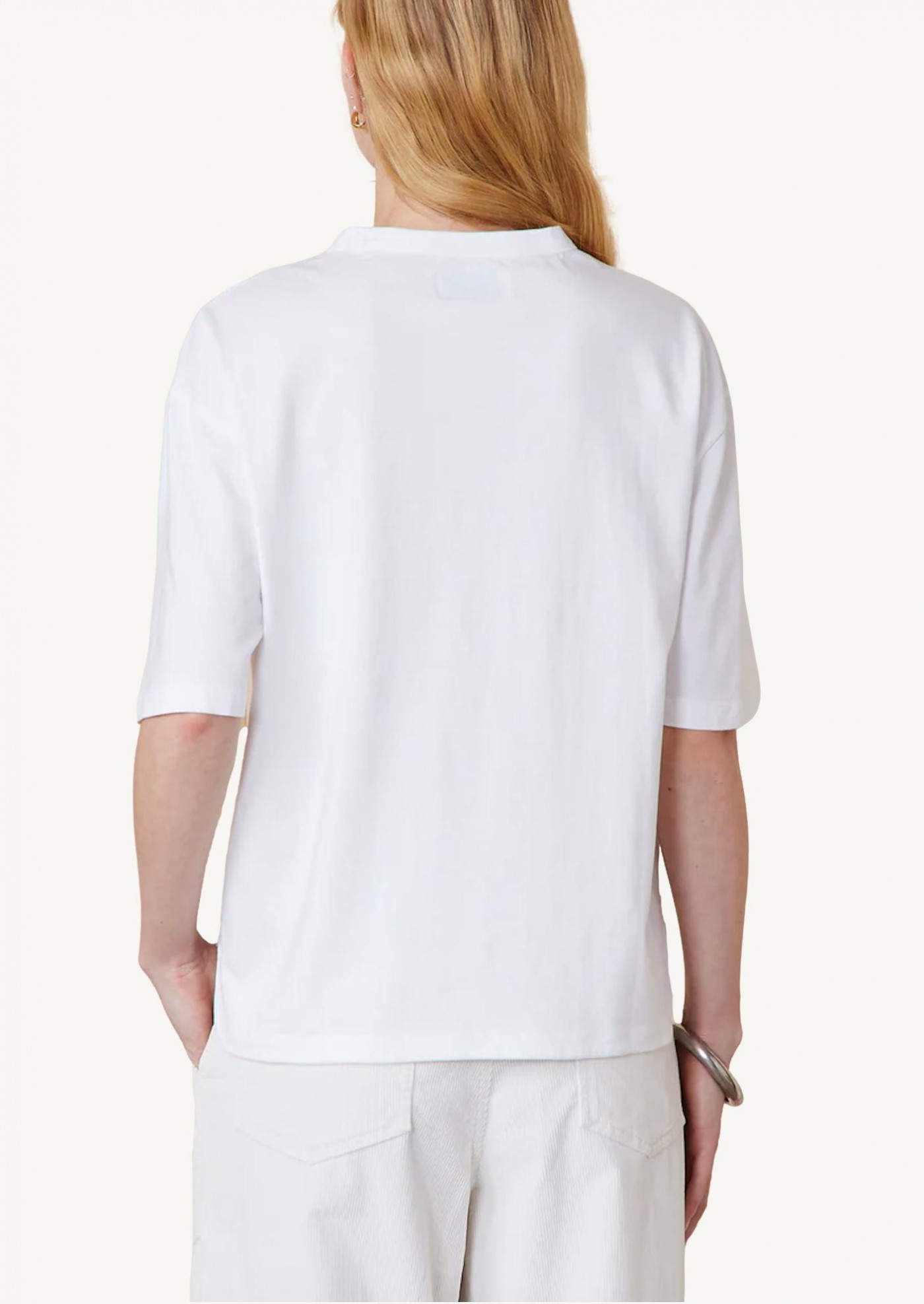 Tee-shirt leila blanc