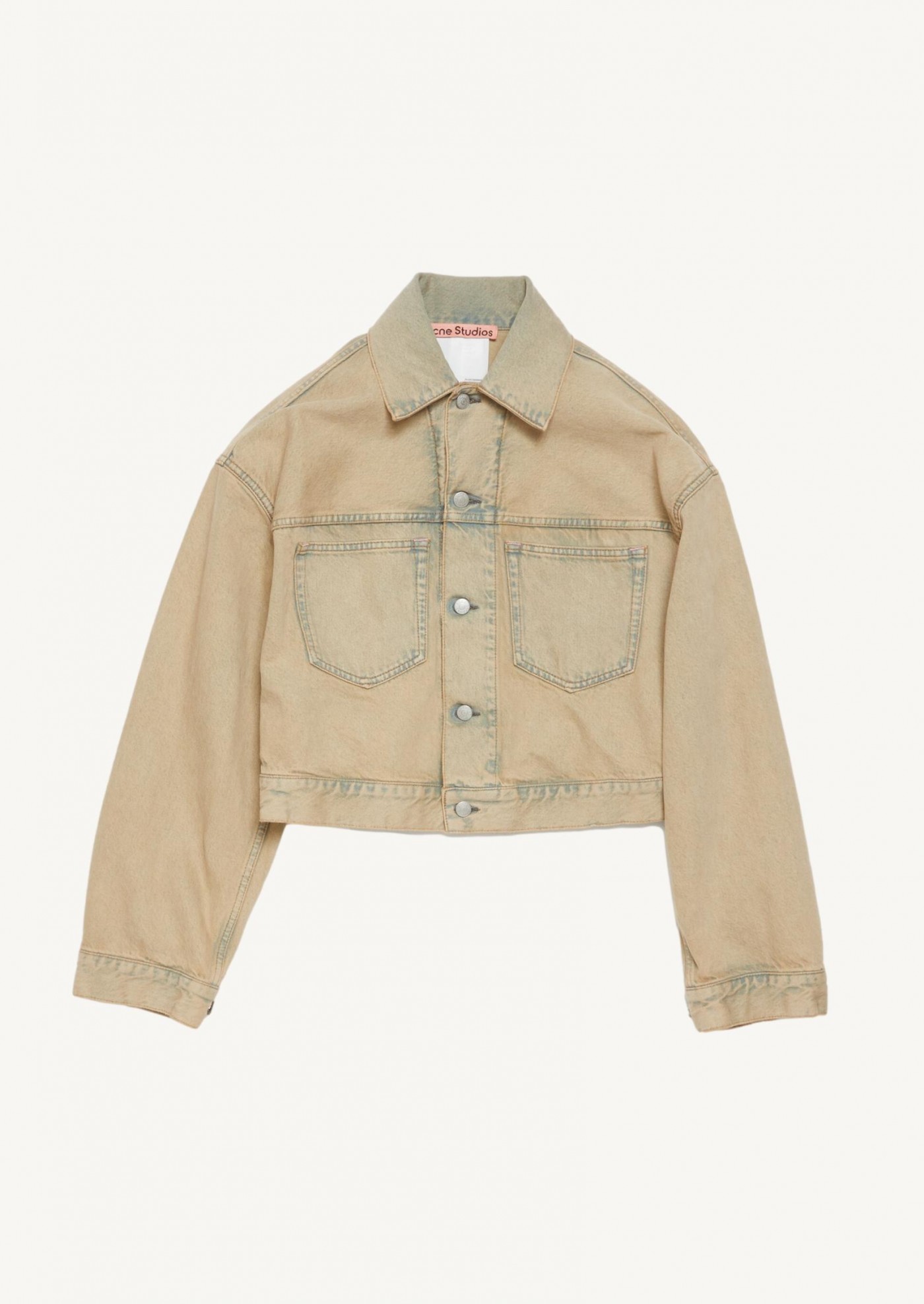 Denim jacket light sand