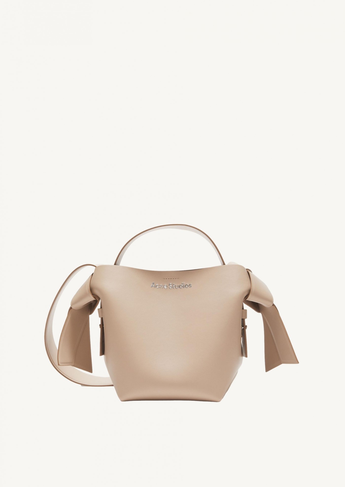 Mini sac musubi beige taupe