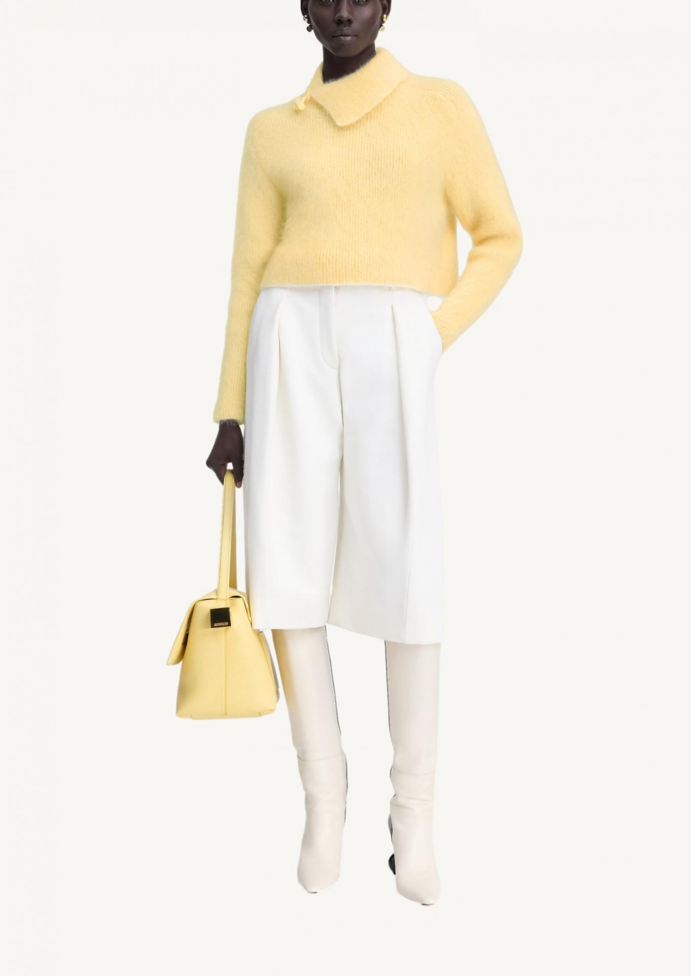 Le pull Marina jaune