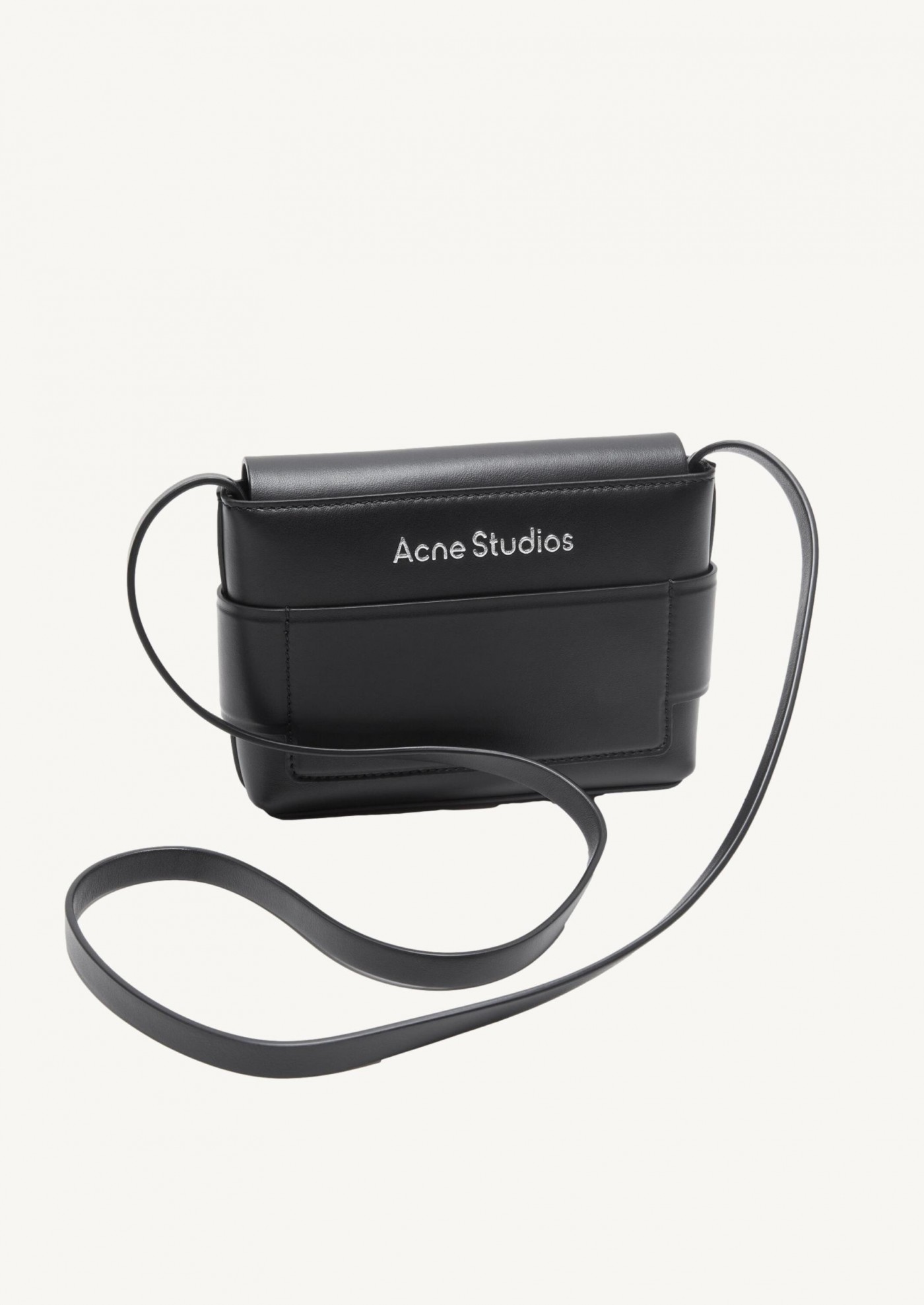 Mini musubi shoulder bag black