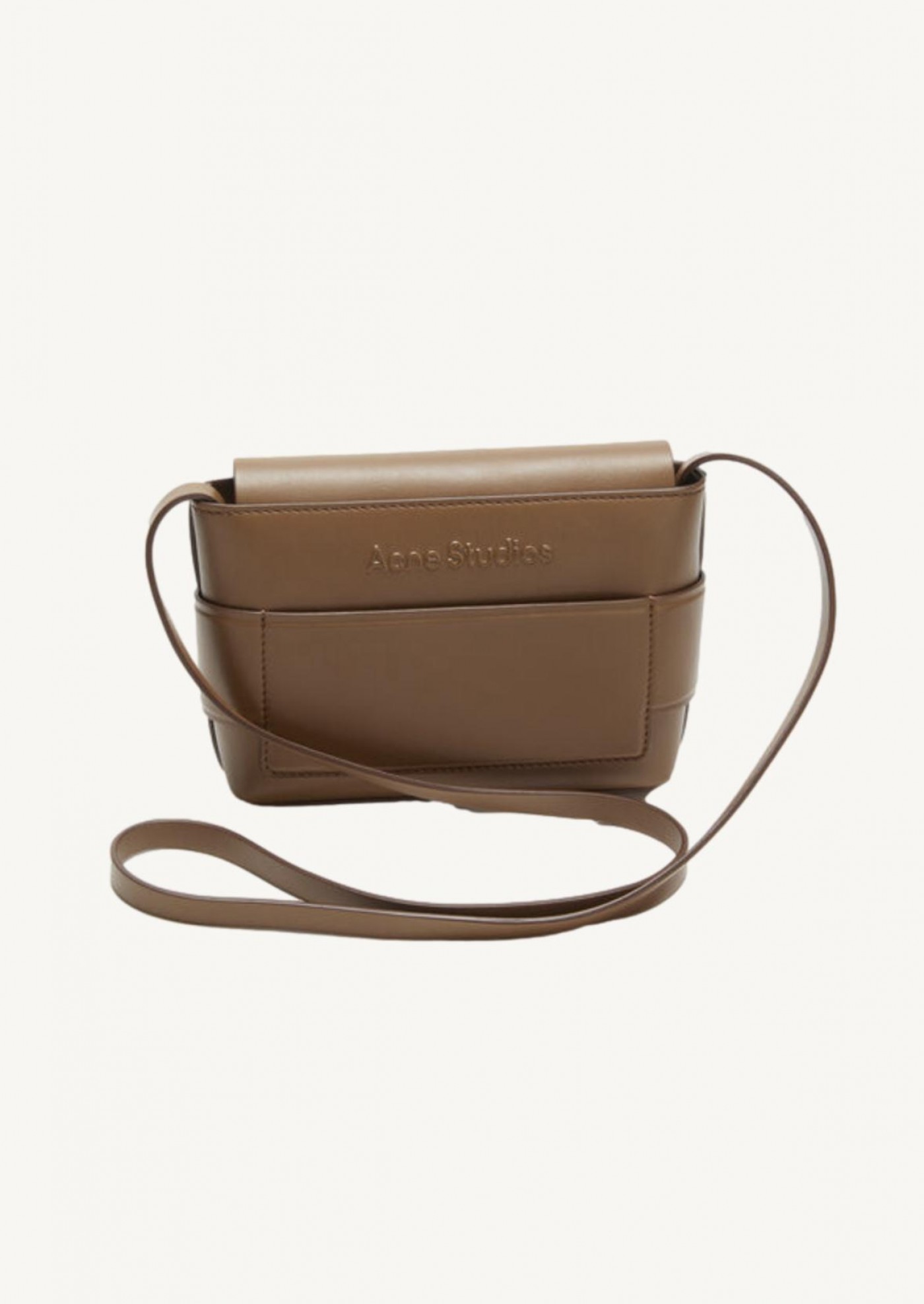 Mini musubi shoulder bag brown