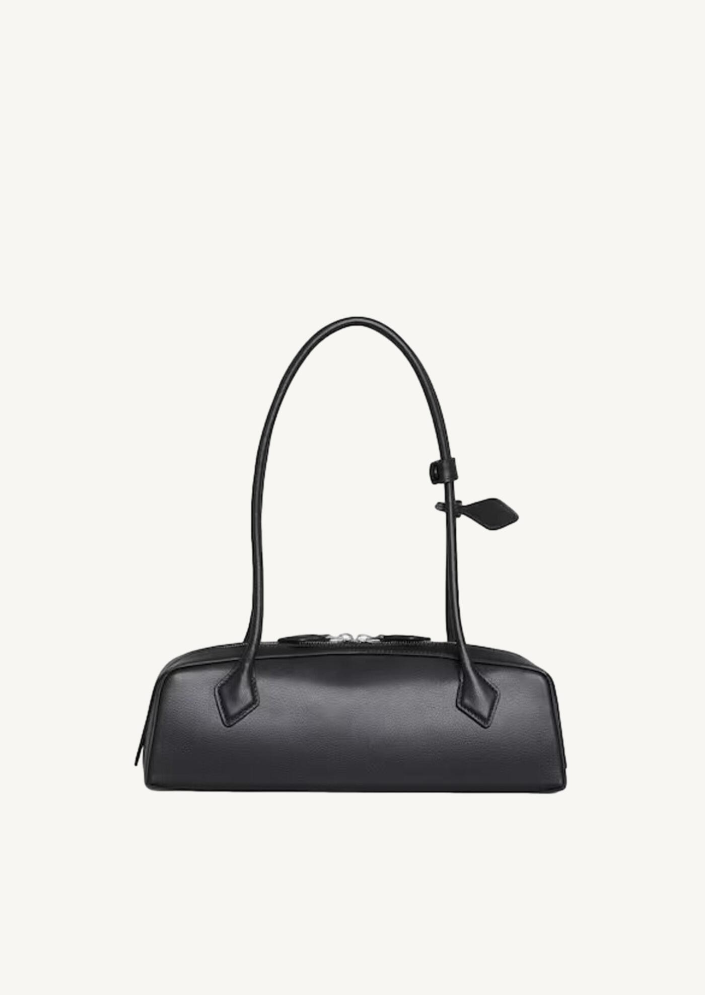 Le teckel medium leather bag