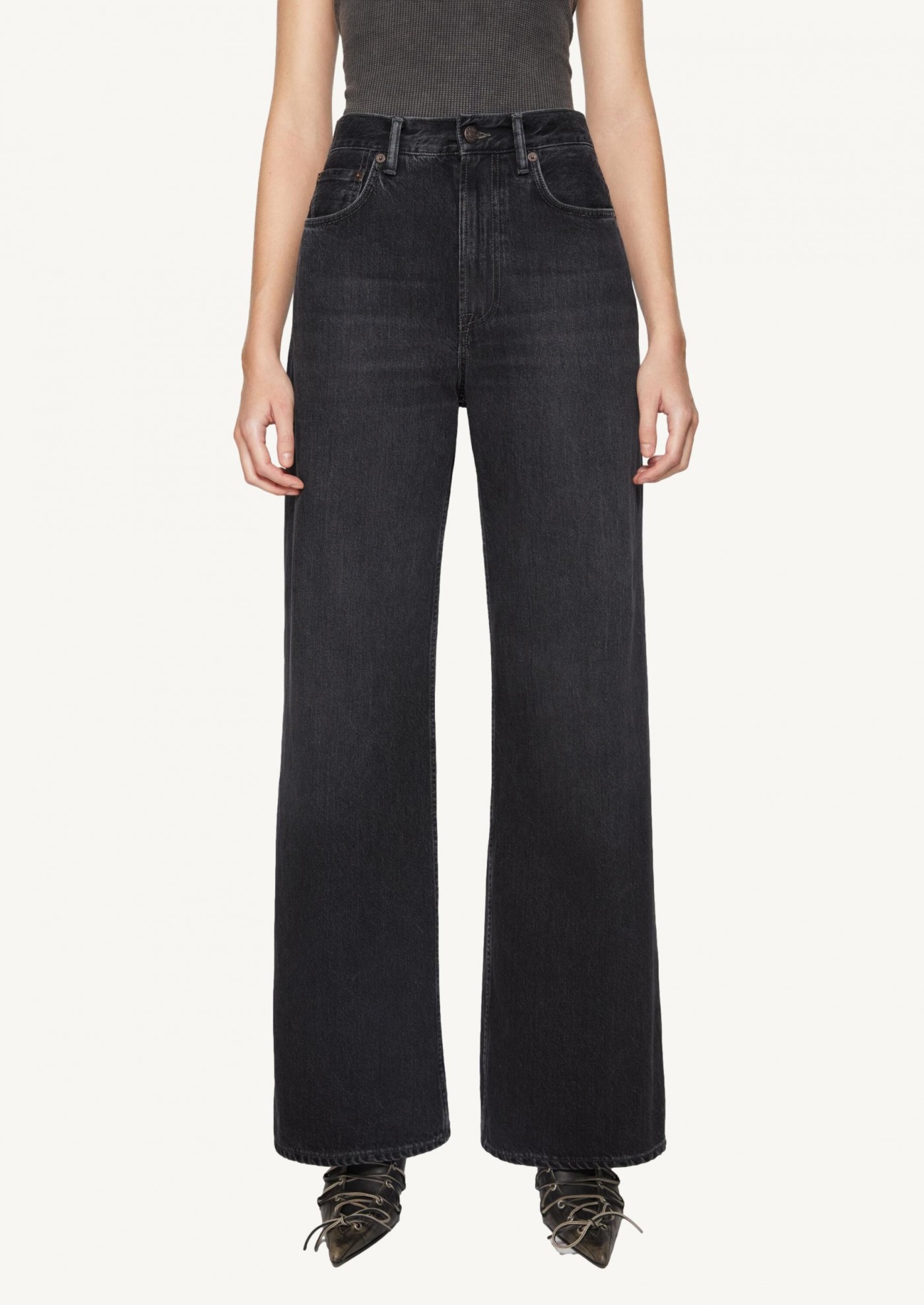 Relaxed fit jeans - 2022F black