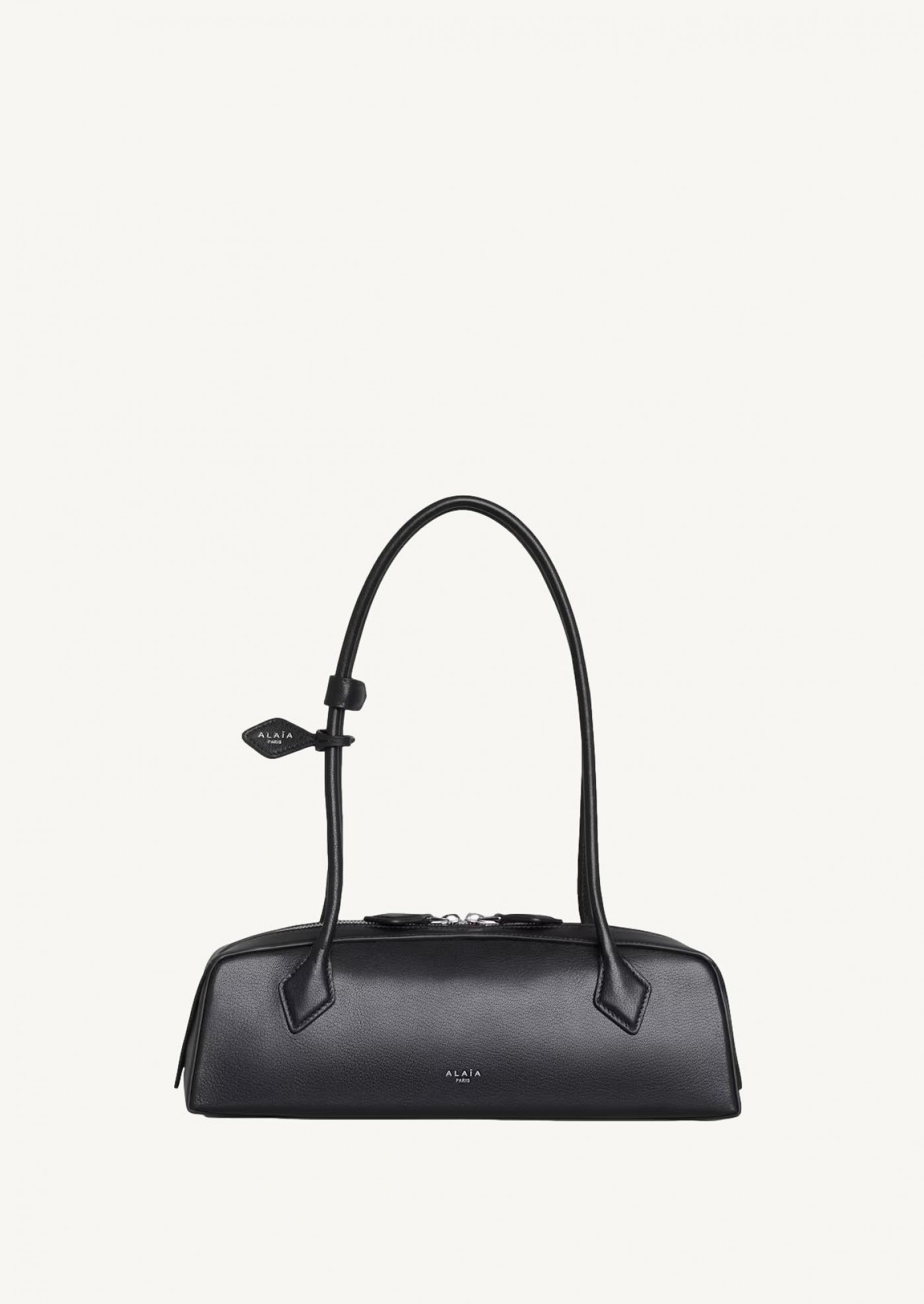 Le teckel medium leather bag