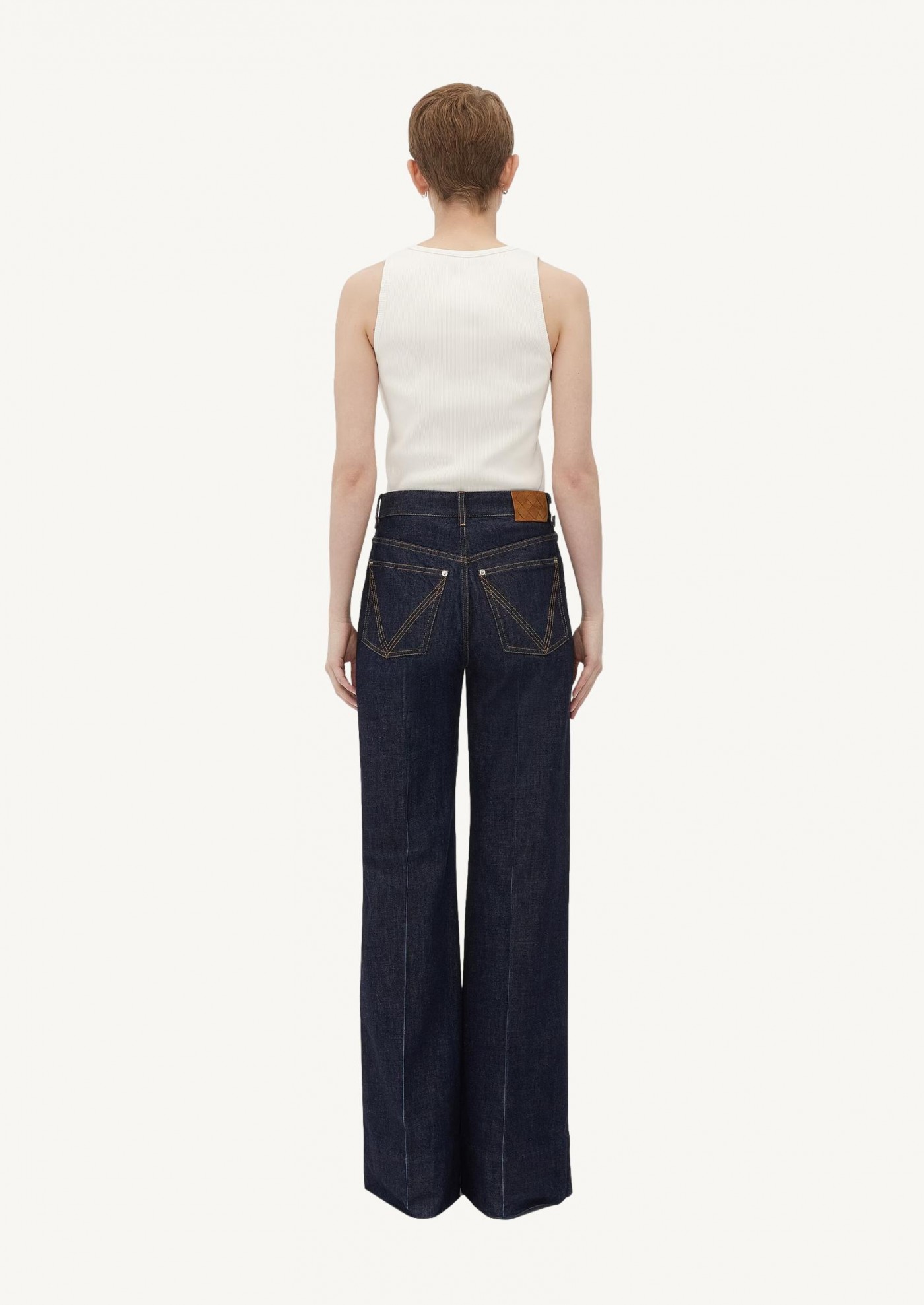 Indigo palazzo jeans