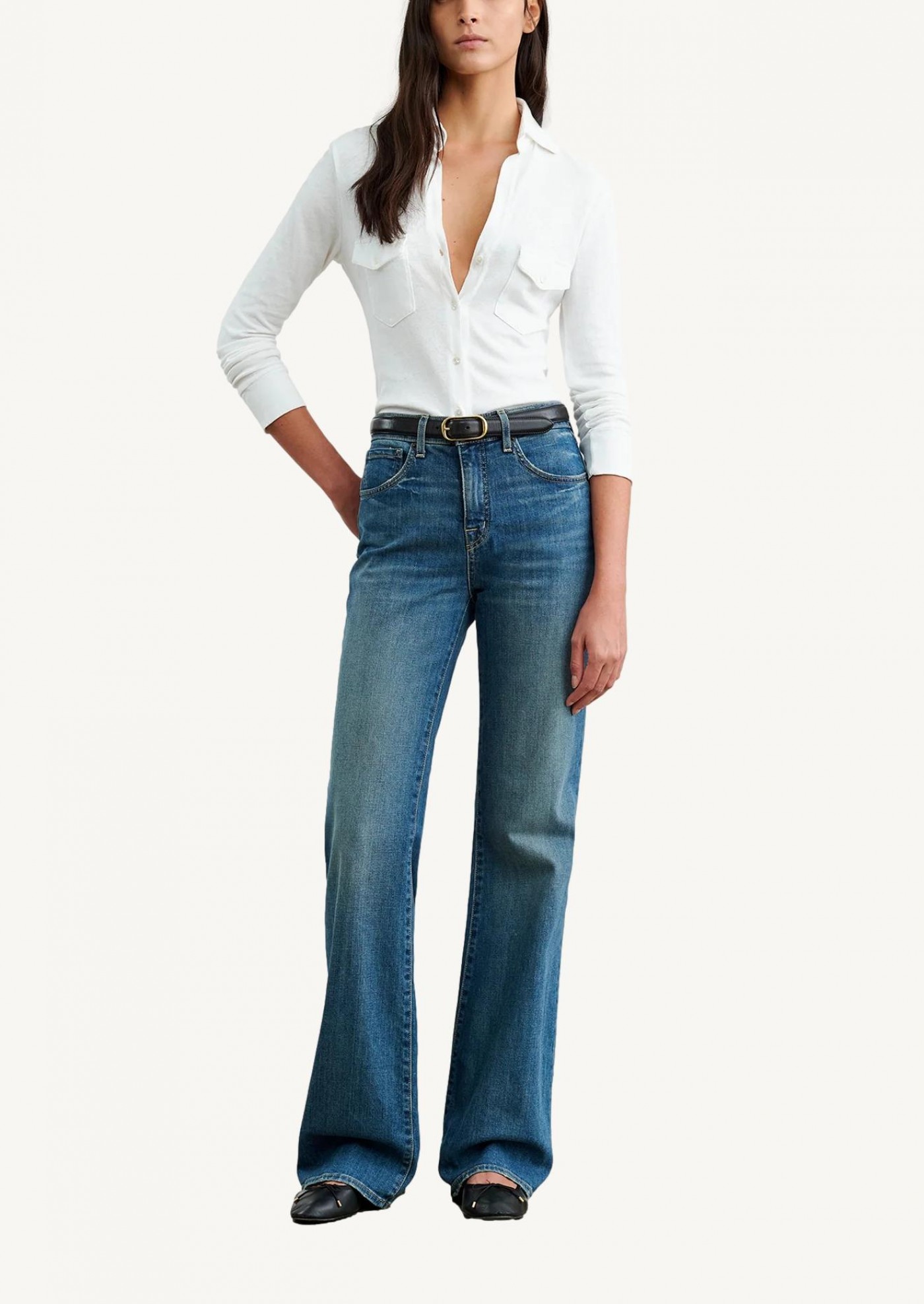 Celia classic wash jeans