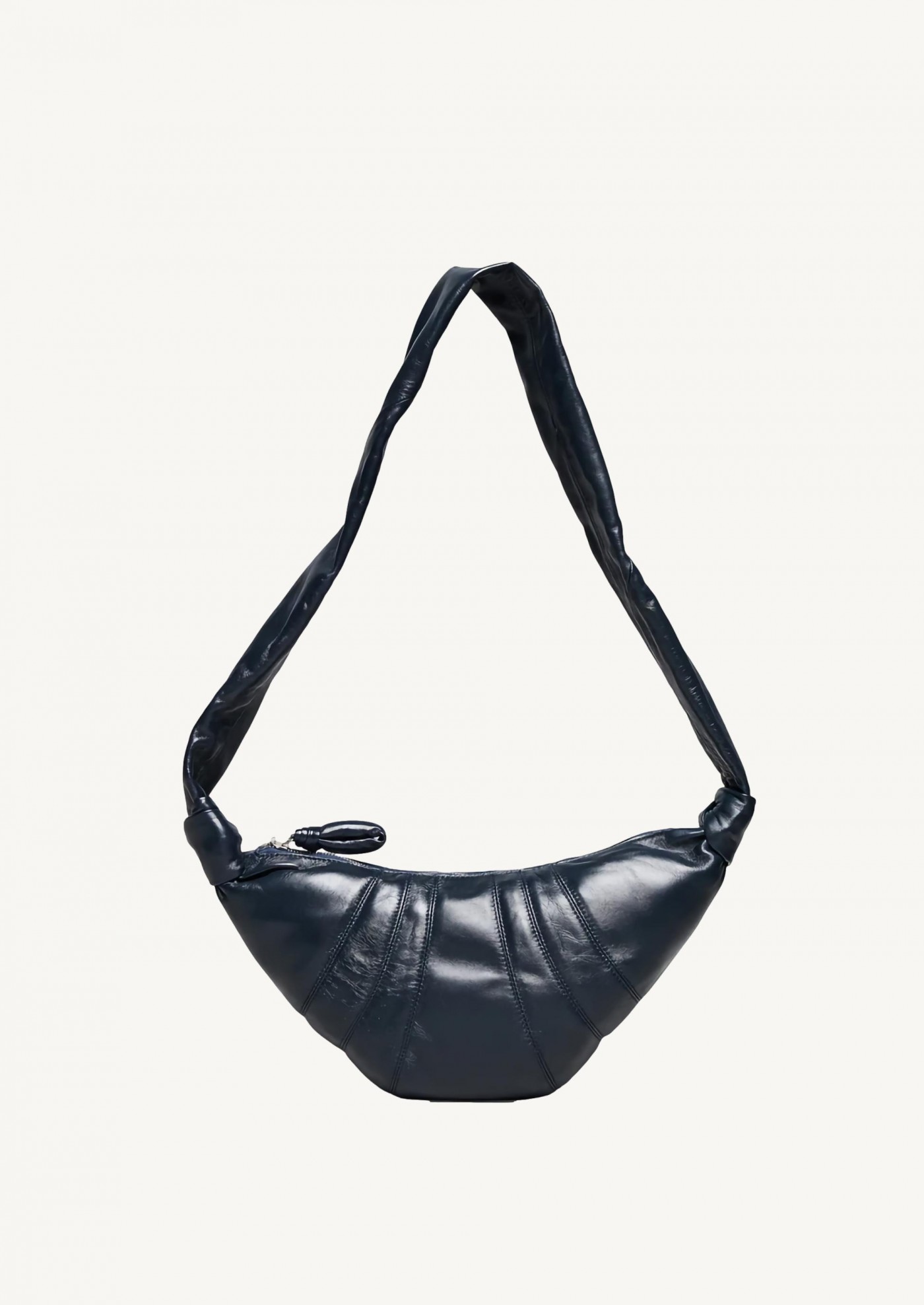 Sac small croissant blue midnight